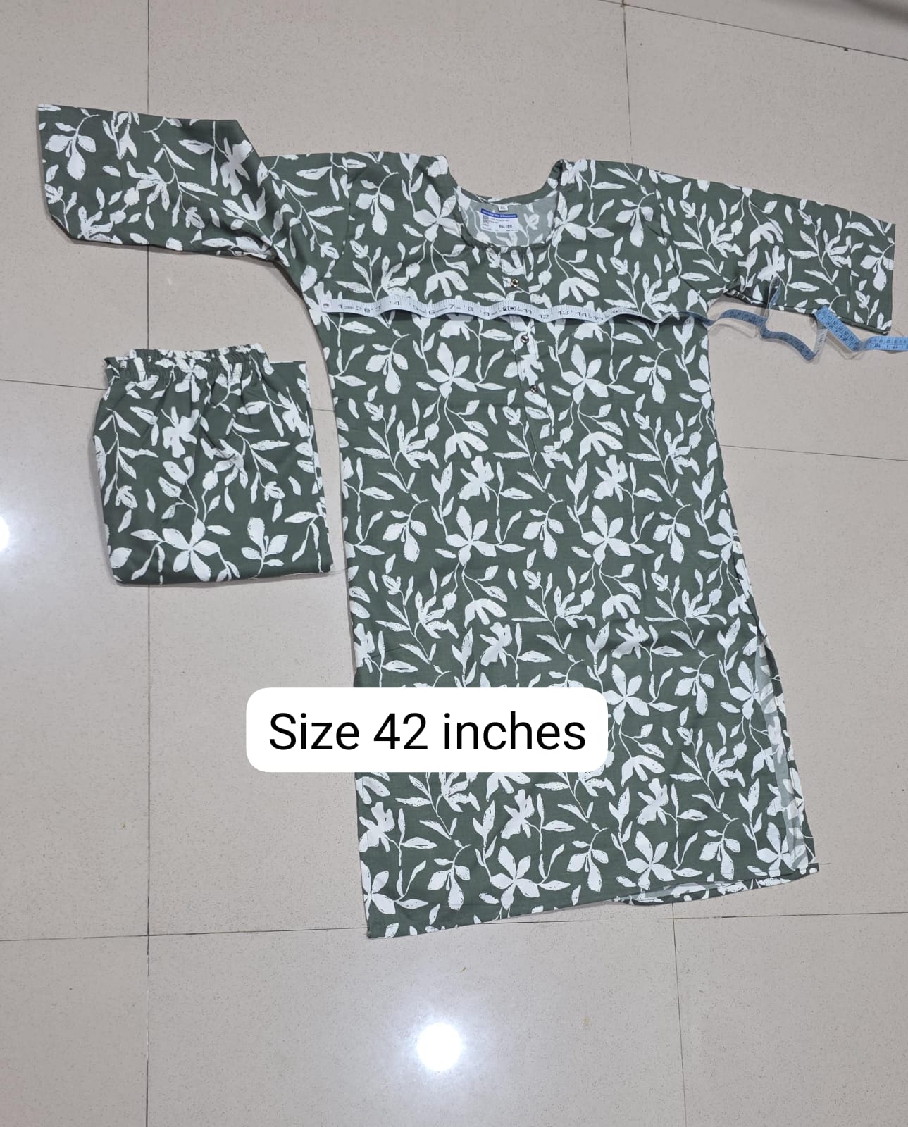 2 Pc Matching Kurti and Pants set