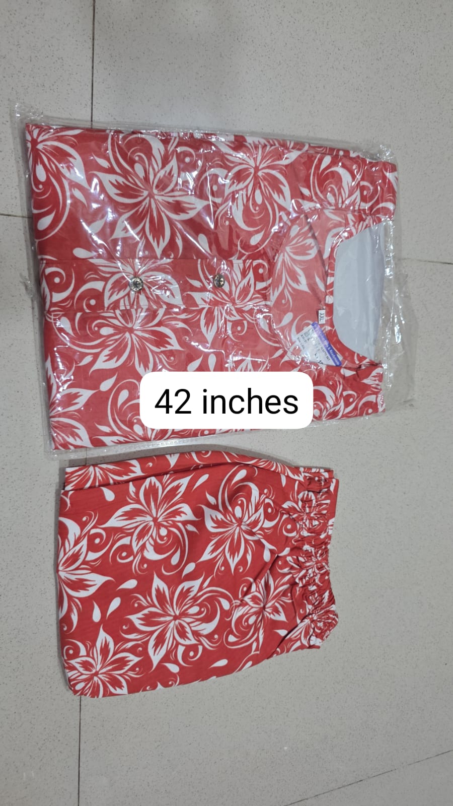 2 Pc Matching Kurti and Pants set