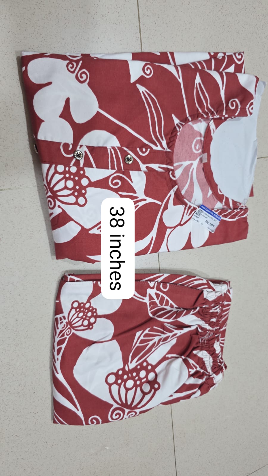 2 Pc Matching Kurti and Pants set