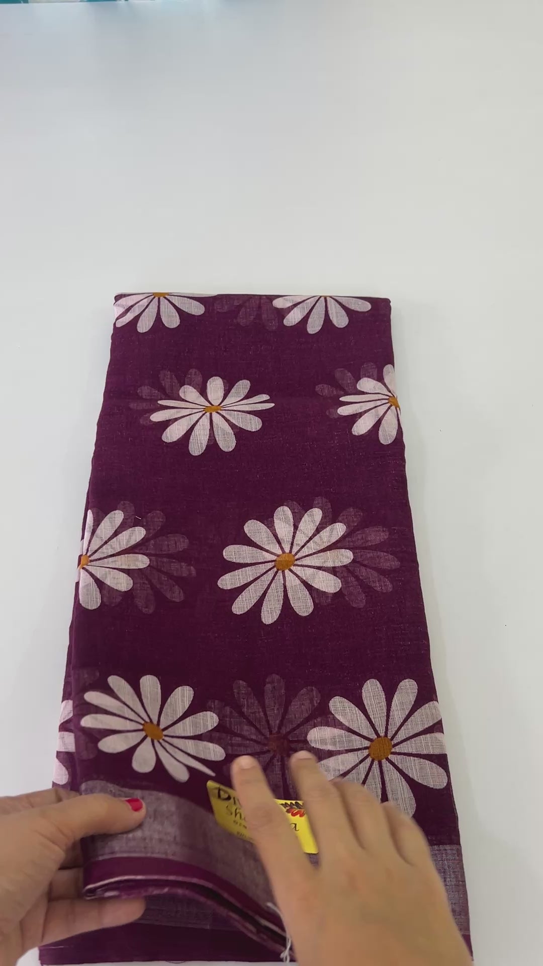 Floral Cotton Saree